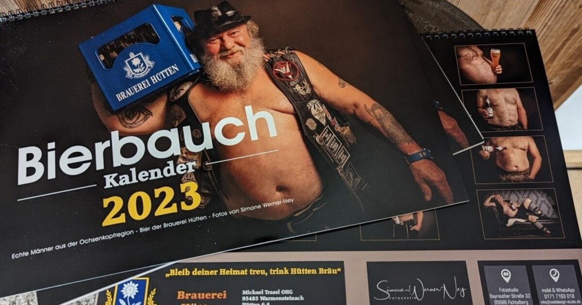 Bierbauch, Leberkas oder Vokuhila: Die kuriosesten Kalender 2023!
