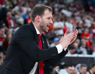 Anton Gavel hat mit Bamberg auch das zweite Heimspiel gegen seinen ehemaligen Club Ulm gewonnen. (Archivbild) — © Sven Hoppe/dpa