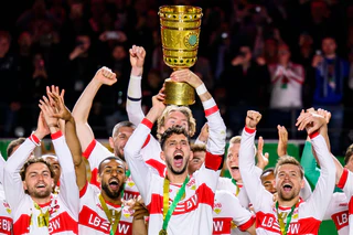 Hoffen auf die Titelverteidigung: Atakan Karazor und Co. (Archivbild) — © Tom Weller/dpa