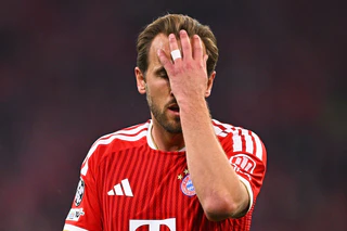 Verzweifelte gegen die PSG-Abwehr: Bayern-Stürmer Harry Kane. — © Tom Weller/dpa