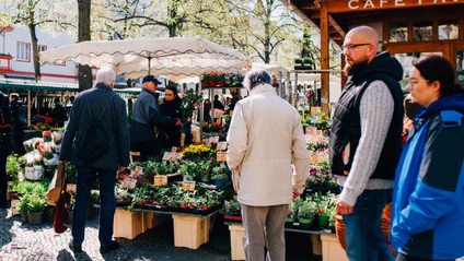 Frühlingsmarkt Markt — © Bild: Christian Lue / Unsplash.com