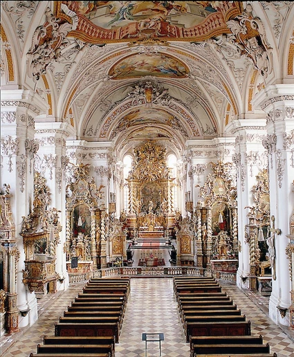Aldersbach Klosterkirche — © © Bild: Tourist-Information Passauer Land