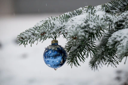 Die Wetterprognose für die Weihnachtstage ist noch unsicher. (Archivbild) — © Daniel Vogl/dpa