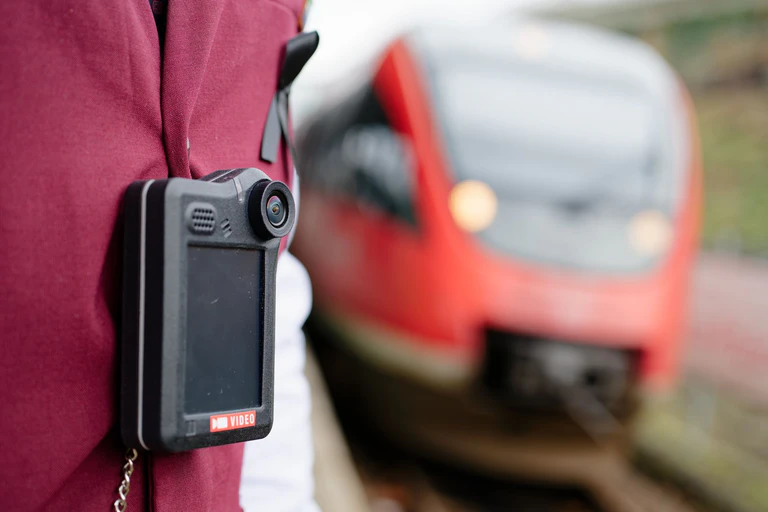 Nach dem Angriff klagte der Zugbegleiter der Polizei zufolge über Schmerzen, stand unter Schock und musste seinen Dienst vorzeitig beenden. (Symbolbild) — © Uwe Anspach/dpa
