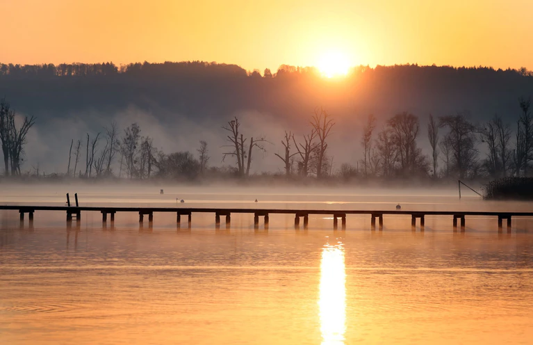 Der Tag startet teilweise sonnig. (Archivbild) — © Karl-Josef Hildenbrand/dpa