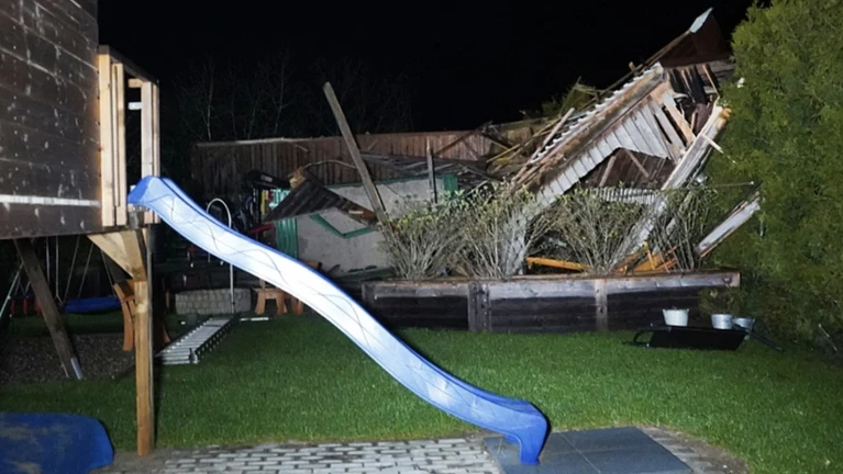 Tornadoverdacht — © Bild: Vifogra/ Eberlein / vifogra / dpa