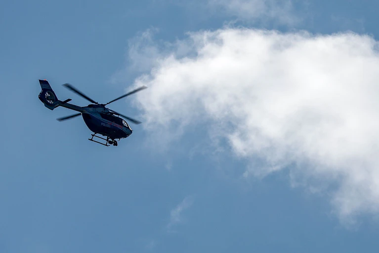Die Polizei sucht nach dem Gefangenen. (Symbolbild) — © Jan Woitas/dpa