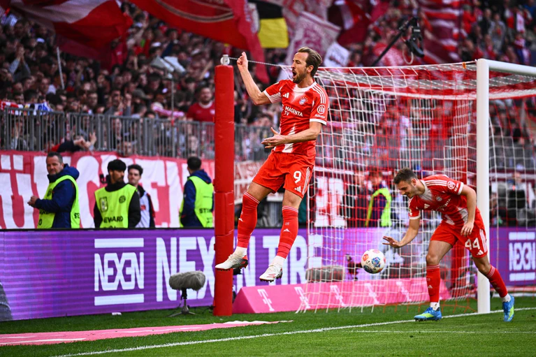 Harry Kane trifft und trifft und trifft. — © Tom Weller/dpa