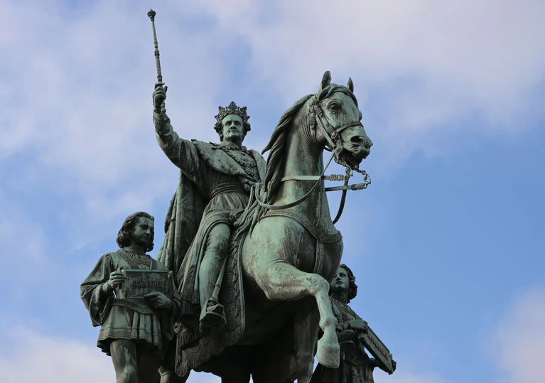 1848 musste König Ludwig I. abdanken. — © Malin Wunderlich/dpa