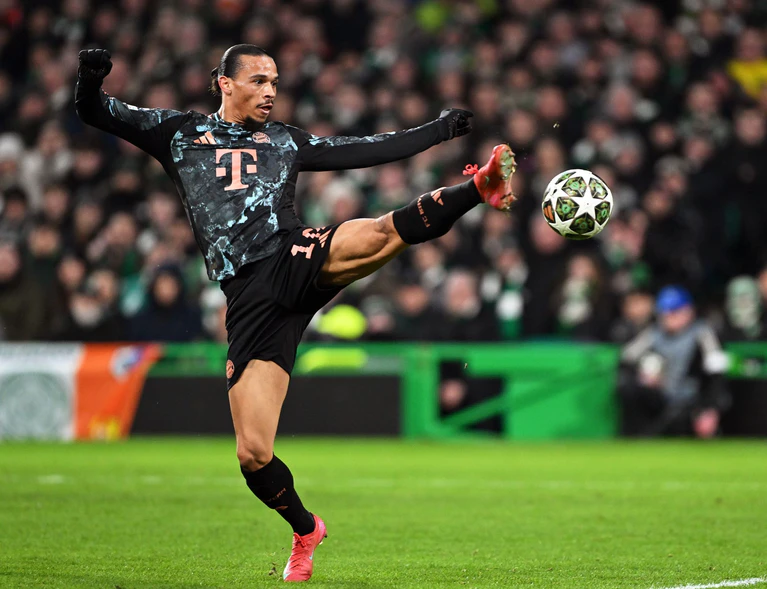 Kam neu ins Bayern-Team: Leroy Sané. — © Sven Hoppe/dpa