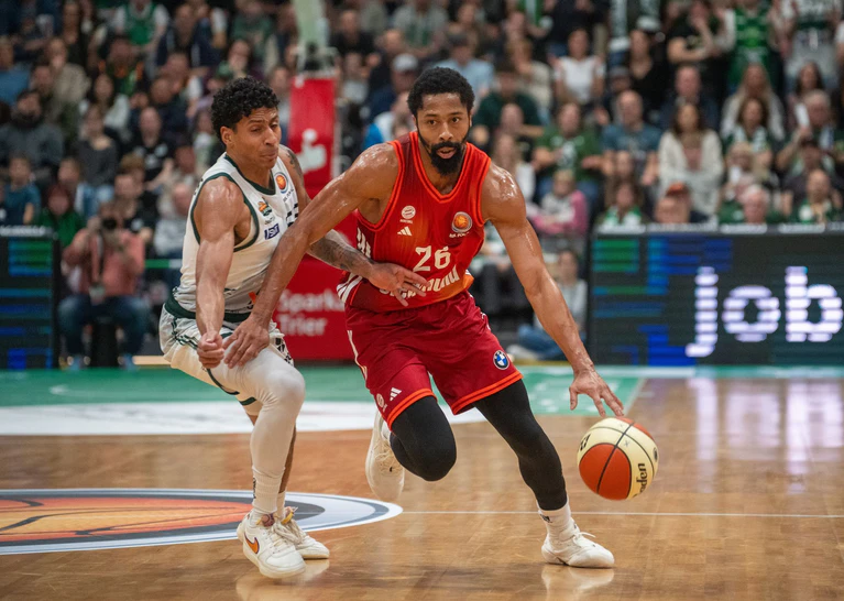 Familie geht vor: Spencer Dinwiddie. (Archivbild)  — © Harald Tittel/dpa