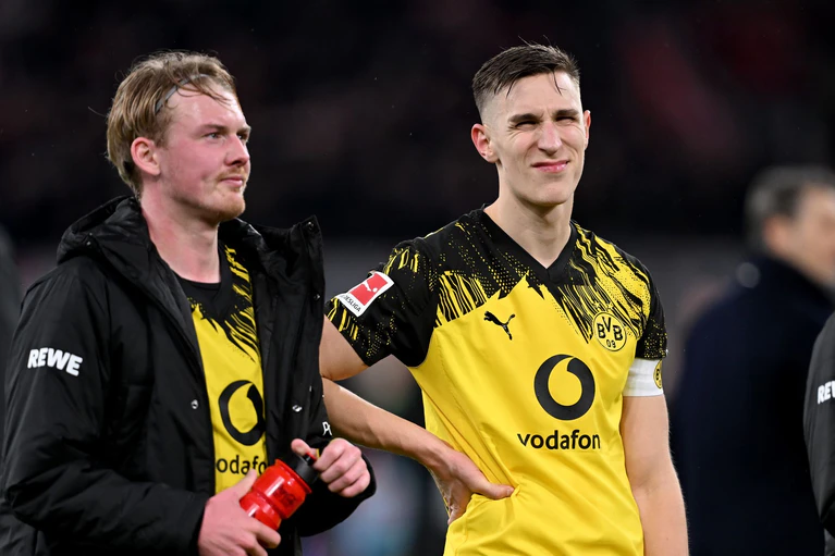 Gut, aber nicht gut genug für die Bayern: Borussia Dortmund hat seine Minimalchance auf den Titel wohl verspielt — © David Inderlied/dpa