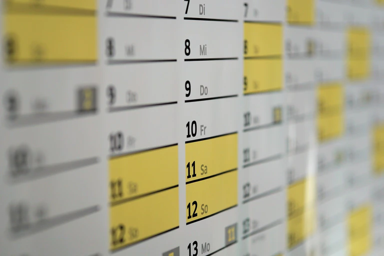 Brückentage, Urlaub, Kalender, 2022 — © Bild von Andreas Lischka auf Pixabay 