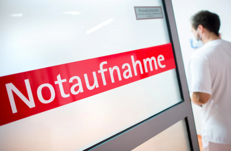 Badeunfall — © Bild: Hauke-Christian Dittrich