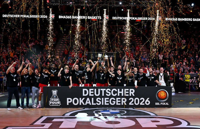 Pokalsieger 2026: Bamberg. — © Sven Hoppe/dpa