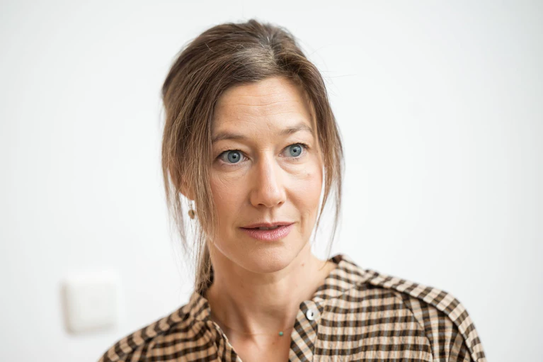 Johanna Wokalek ist wieder einmal als TV-Ermittlerin Cris Blohm zu sehen im «Polizeiruf 110: Ablass». (Archivbild)  — © Peter Kneffel/dpa