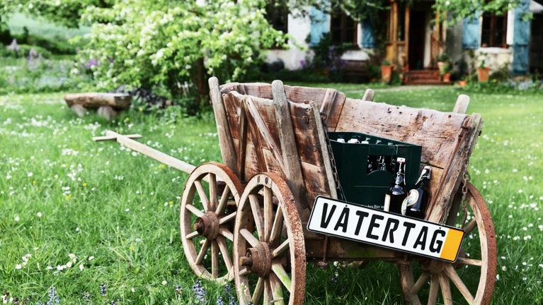 Vatertag, Bollerwagen, Männer, Vater — © Bild: Ingo Bartussek