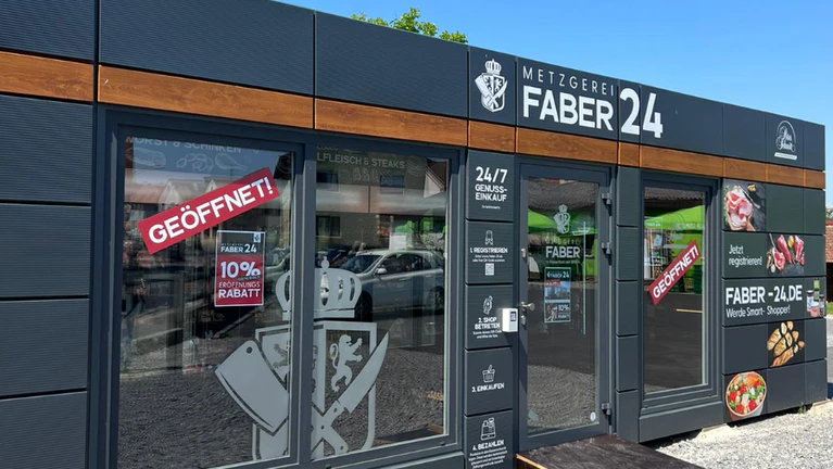 Metzgerei Faber 24 SmartStore Nüdlingen