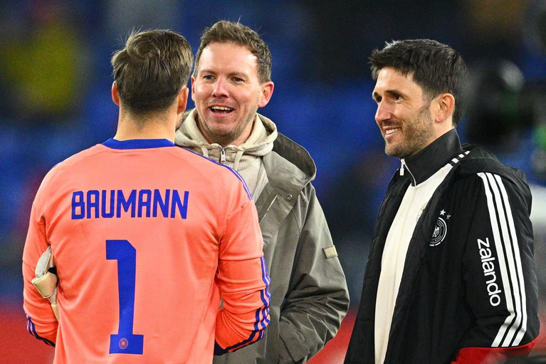 Bundestrainer Julian Nagelsmann setzte zuletzt auf Oliver Baumann. (Archivbild) — © Tom Weller/dpa