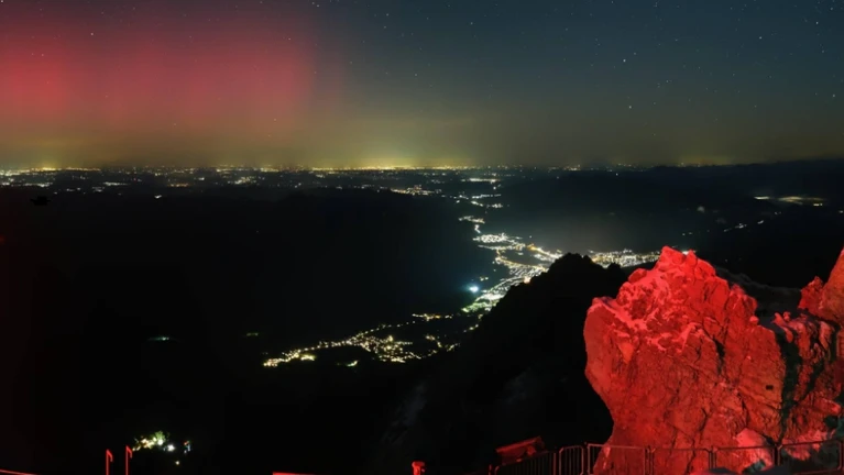  — © Bild: Bayerische Zugspitzbahn Bergbahn AG / Webcam Zugspitze / zugspitze.de
