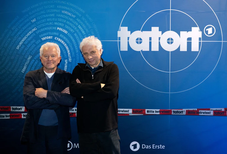 Als «Tatort»- Kommissare Ivo Batic und Franz Leitmayr zählten die beiden Schauspieler Miroslav Nemec (links) und Udo Wachtveitl zu den bekanntesten TV-Ermittlern. (Archivbild)  — © Sven Hoppe/dpa