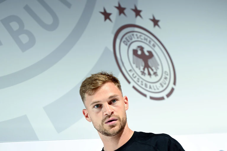 Lob von Matthäus: Joshua Kimmich — © Federico Gambarini/dpa