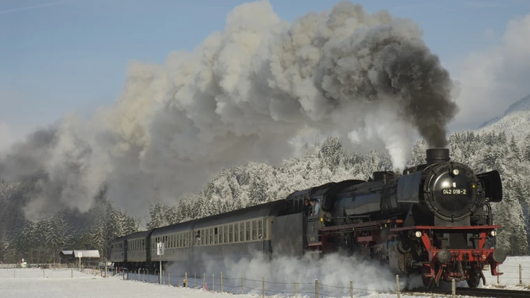 Dampflok — © Bild: Bahnpark Augsburg