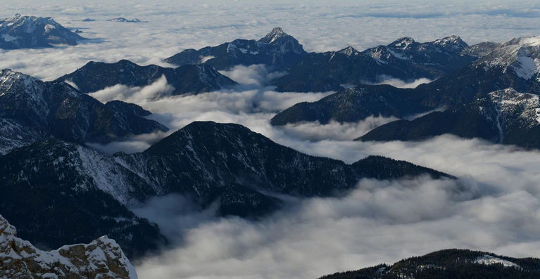 Der Kletterunfall ereignete sich im Mieminger Gebirge. (Archivbild) — © Angelika Warmuth/dpa