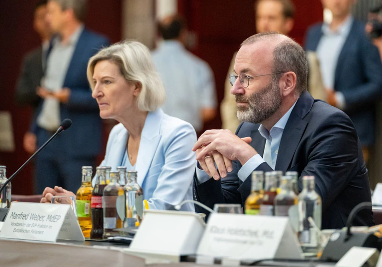 Die CSU-Politikerin Angelika Niebler ist im Europäischen Parlament Mitglied der EVP-Fraktion, die von ihrem Parteifreund Manfred Weber geführt wird. (Archivbild) — © Leonie Asendorpf/dpa