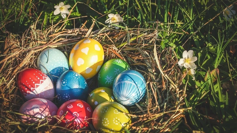 Ostern Eier Korb Osterfest Ostermarkt — © 165106 auf Pixabay