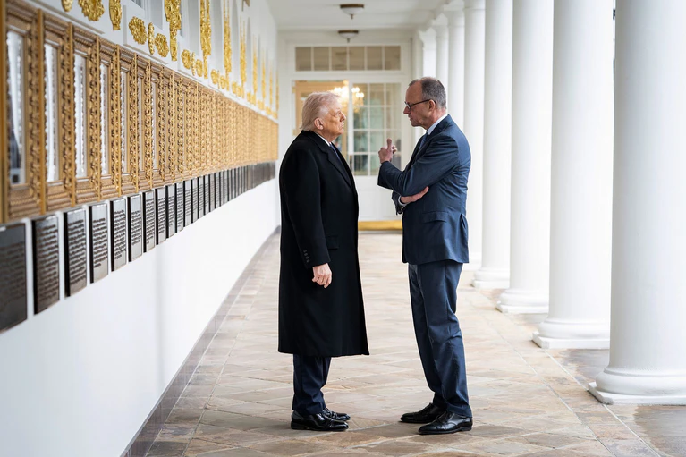 Bis vor Kurzem hatten Trump und Merz ein gutes Verhältnis. (Archivbild) — © Guido Bergmann/Presse- und Informationsamt der/dpa