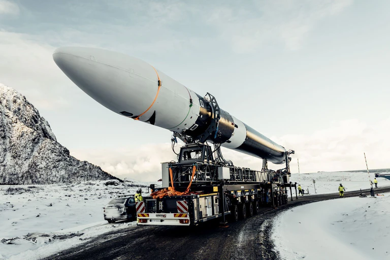 In Norwegen soll die Rakete von Isar Aerospace abheben. (Handout) — © Wingmen Media/Isar Aerospace/dpa