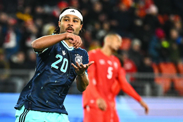 Gnabry ist ein zentraler Offensivspieler beim DFB. — © Tom Weller/dpa
