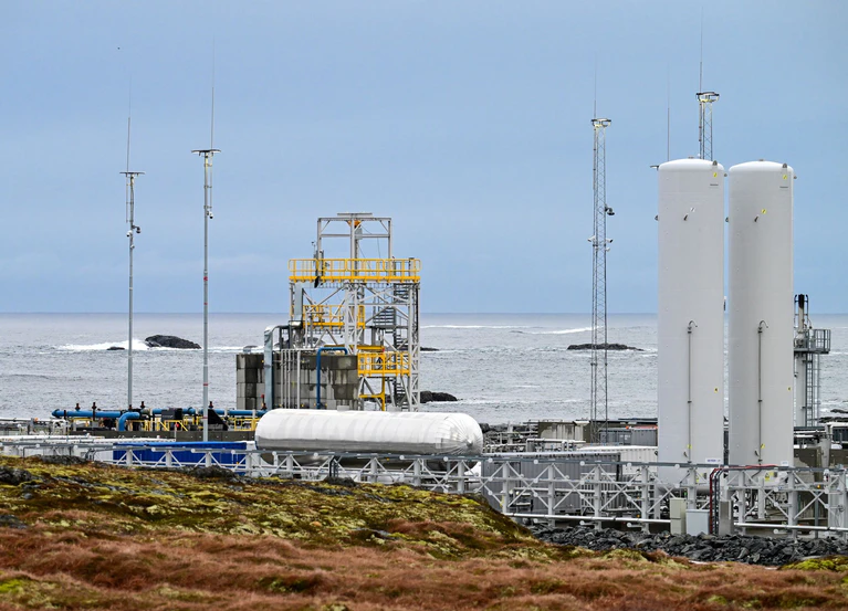 Der Weltraumbahnhof Andøya liegt an der Küste der gleichnamigen Insel im Norden Norwegens. Örtliche Fischer fürchten um ihre Fanggründe. — © Soeren Stache/dpa