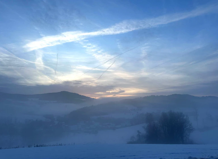 In Bayern hält das Tauwetter an. — © Ute Wessels/dpa