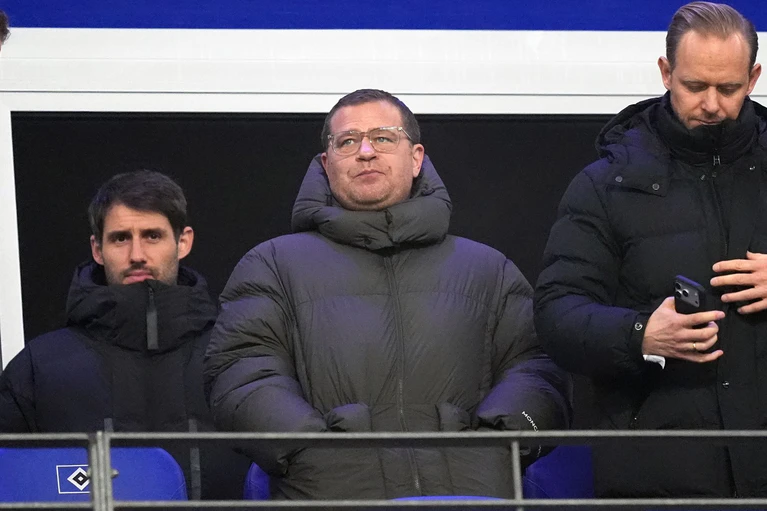 FCB-Sportvorstand Max Eberl war mit der Leistung des Schiedsrichters nicht zufrieden. — © Marcus Brandt/dpa