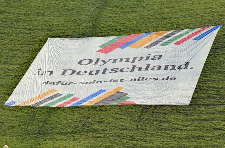 In einer neuen Umfrage ist eine deutliche Mehrheit für Sommerspiele in Deutschland. (Archivbild) — © Malin Wunderlich/dpa