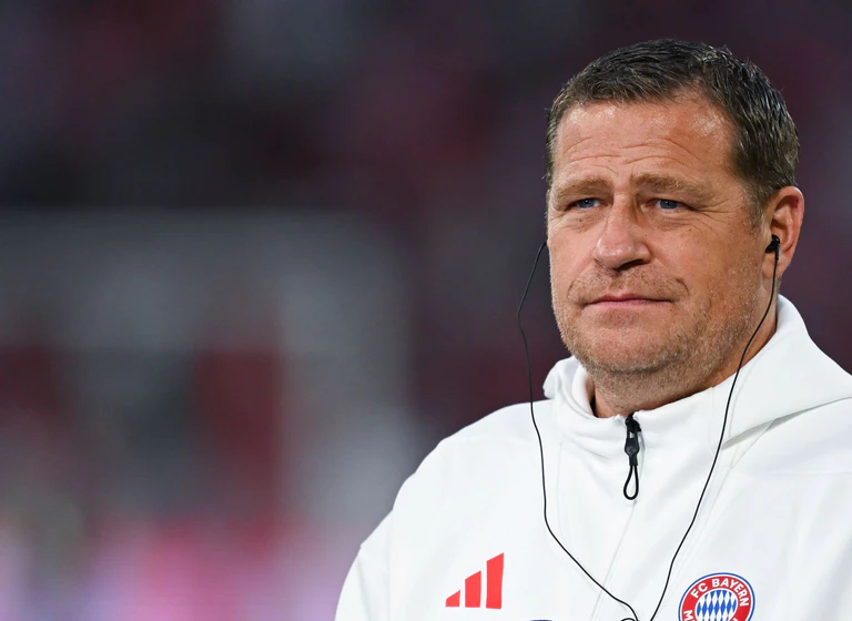 Sportvorstand Max Eberl kehrt mit dem FC Bayern an seine frühere Wirkungsstätte zurück. — © Sven Hoppe/dpa