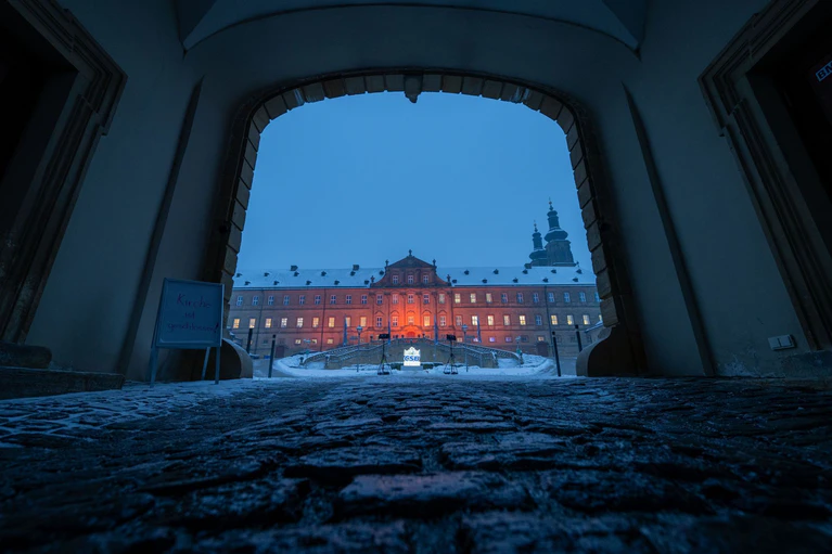 Die Landtags-CSU zieht sich zur Klausur ins Kloster Banz zurück. — © Pia Bayer/dpa