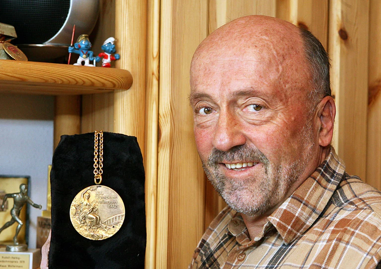 Der frühere Speerwurf-Olympiasieger Klaus Wolfermann ist im Alter von 78 Jahren gestorben. — © Frank Mächler/dpa