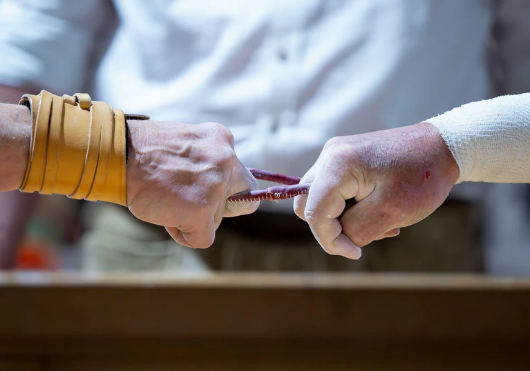 Starke Finger sind ein Muss. — © Sven Hoppe/dpa
