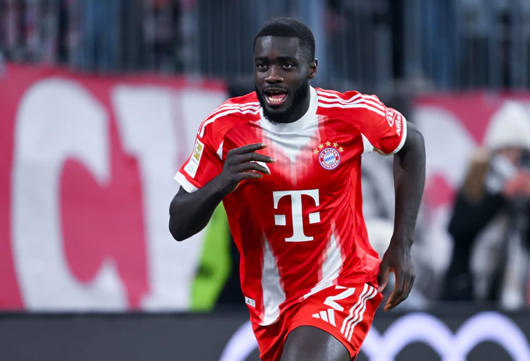 Seit 2021 beim FC Bayern: Abwehr-Ass Dayot Upamecano. (Archivbild) — © Sven Hoppe/dpa