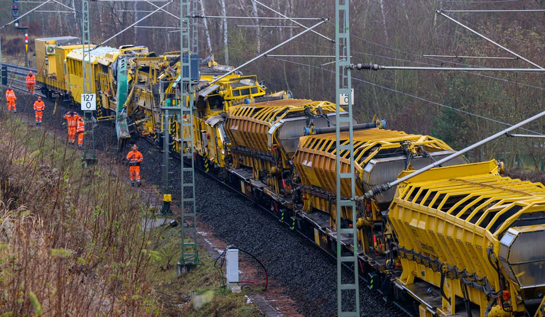 Die lange Baustelle auf der Strecke der Ammerseebahn wurde nun beendet. (Symbolfoto) — © Hendrik Schmidt/dpa