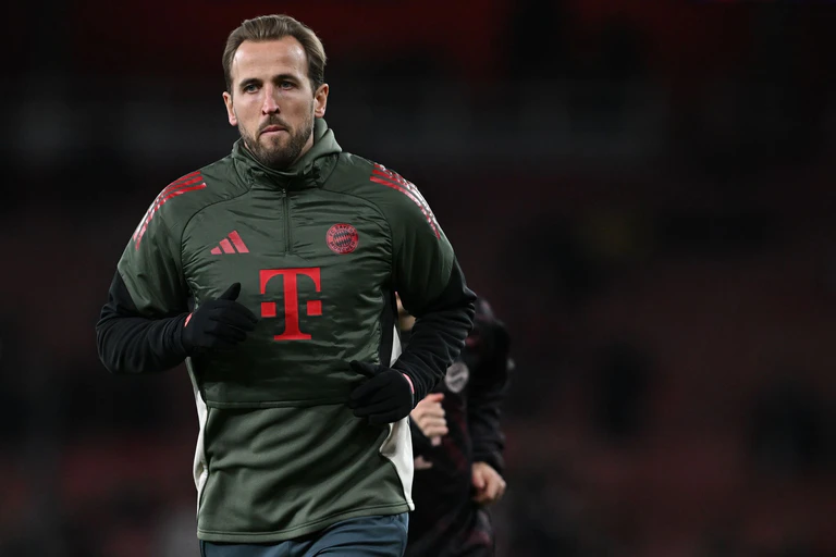 Harry Kane besitzt beim FC Bayern einen Vertrag bis Sommer 2027. — © Sven Hoppe/dpa