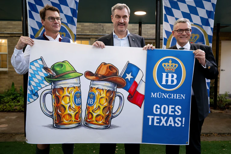 Bald gibt es auch in Texas ein Hofbräuhaus.  — © Sven Hoppe/dpa