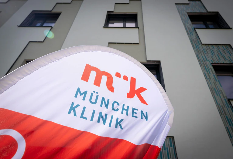 Die München Klinik Harlaching versorgt vor allem den Süden der Landeshauptstadt. — © Peter Kneffel/dpa