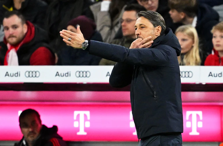 Dortmund-Trainer Niko Kovac ärgert sich im Topspiel in München über den Schiedsrichter. — © Sven Hoppe/dpa