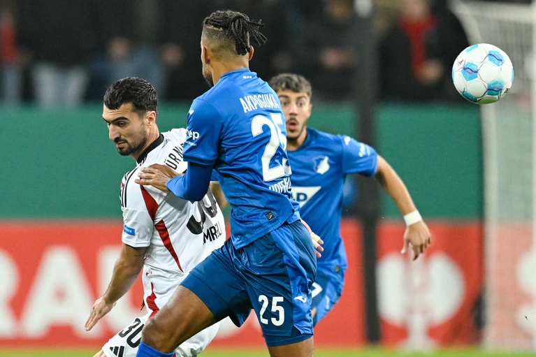 Hoffenheim schlägt Nürnberg im DFB-Pokal. — © Uwe Anspach/dpa