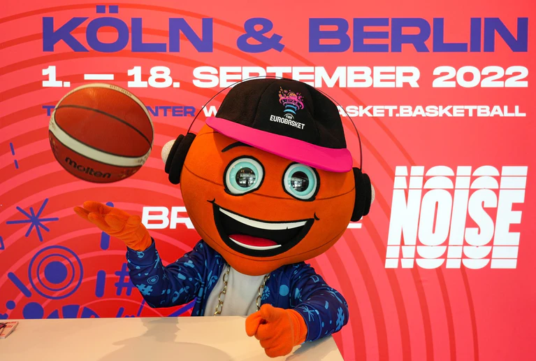 Zuletzt fand die Basketball-EM 2022 in Deutschland statt. — © Soeren Stache/dpa