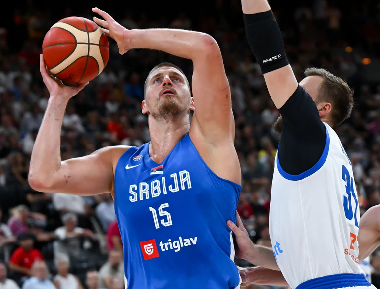 Nikola Jokic will Serbien zu EM-Gold führen. — © Sven Hoppe/dpa